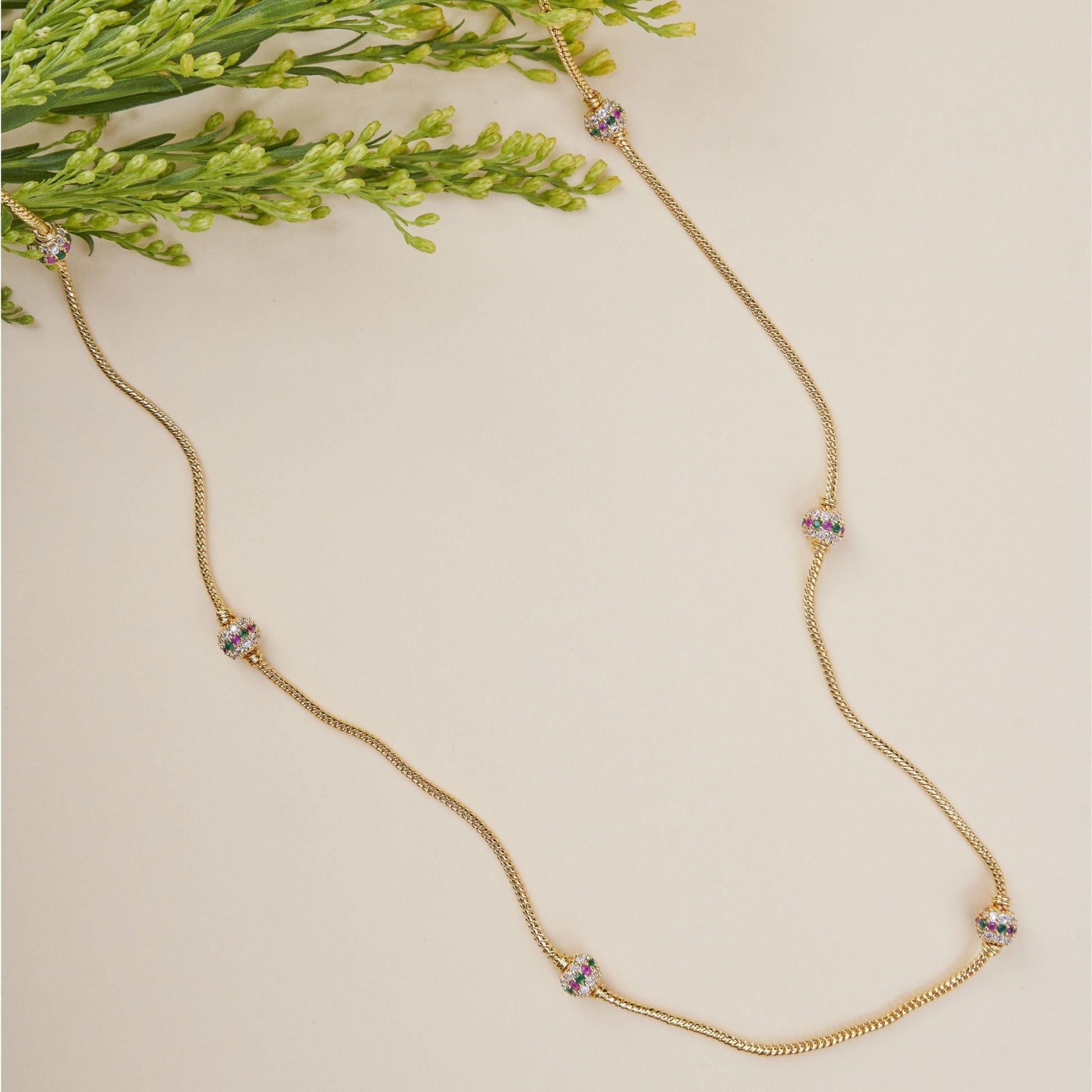 Opal Touch - Crimson Charm Chain - Chain