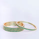 Opal Touch - Crimson Desire Bangles (Pack of 4) - Bangles