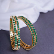 Opal Touch - Crimson Desire Bangles (Pack of 4) - Bangles