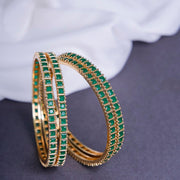 Opal Touch - Crimson Desire Bangles (Pack of 4) - Bangles