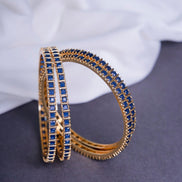 Opal Touch - Crimson Desire Bangles (Pack of 4) - Bangles