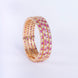 Opal Touch - Crimson Desire Bangles (Pack of 4) - Bangles