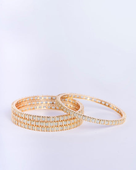 Opal Touch - Crimson Desire Bangles (Pack of 4) - Bangles