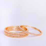 Opal Touch - Crimson Desire Bangles (Pack of 4) - Bangles