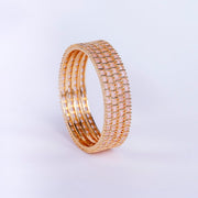 Opal Touch - Crimson Desire Bangles (Pack of 4) - Bangles