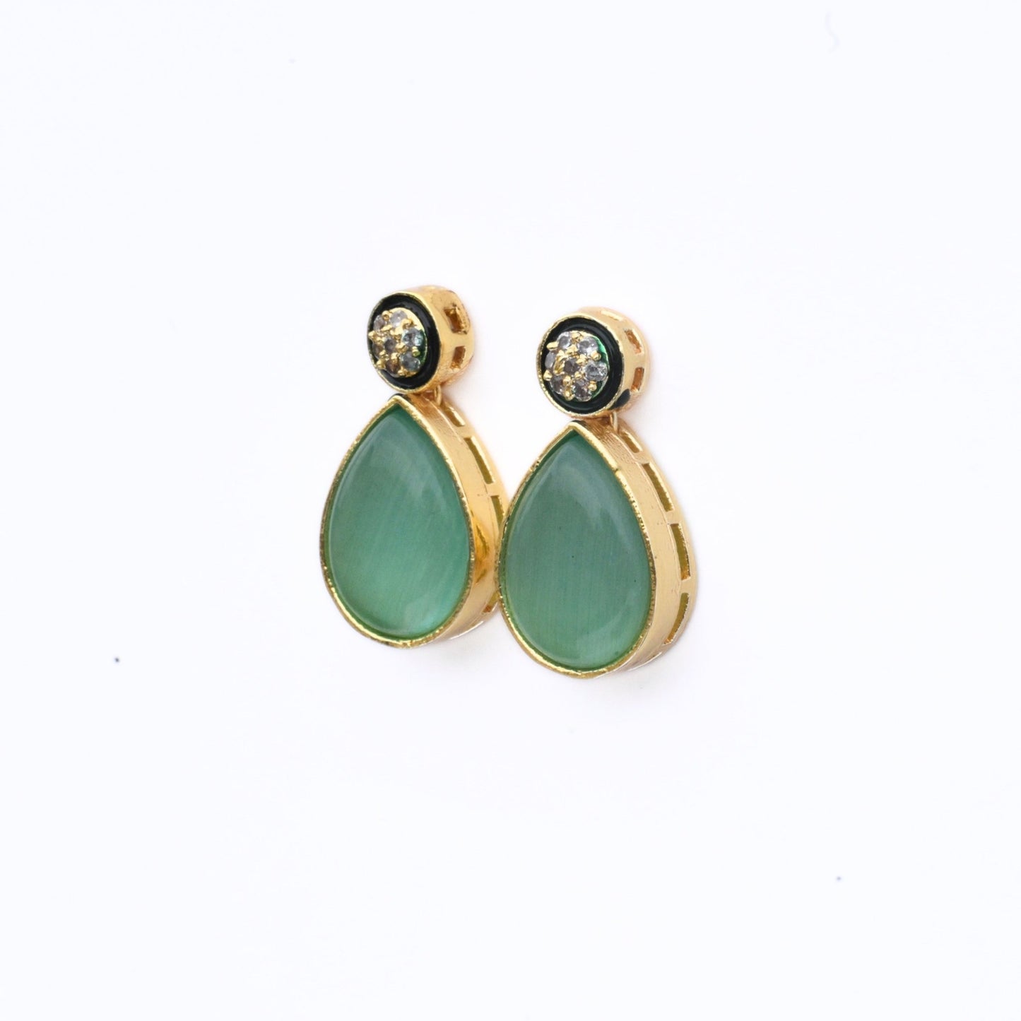 Locket Set - Crimson Empress Gold Plated Locket Set - Opal Touch