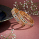 Opal Touch - Crimson Flower Gold Bangles (Pack of 2) - Bangles