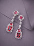Opal Touch - Crimson Romance Studs - Earrings