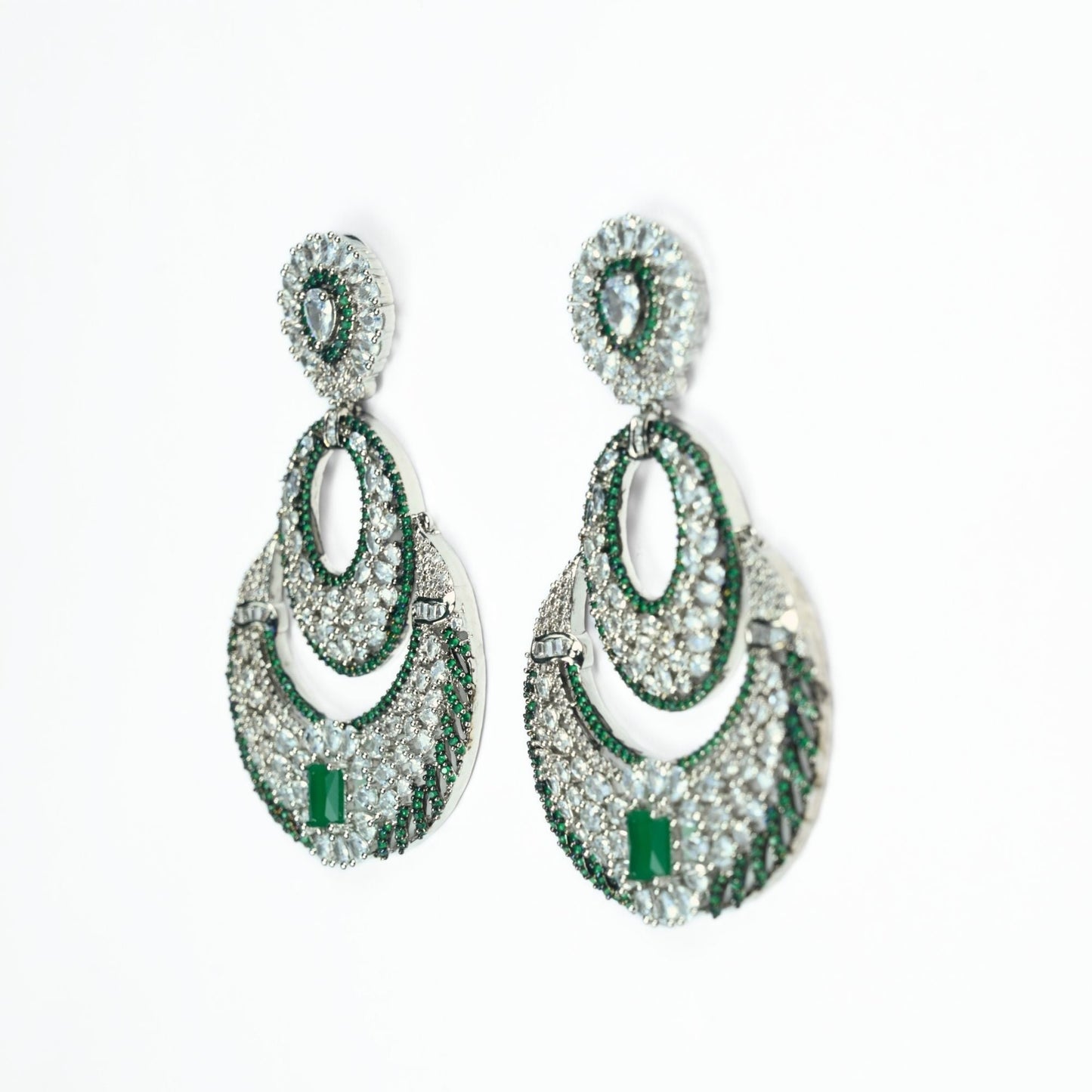 Earrings - Crimson Spark Earrings - Opal Touch