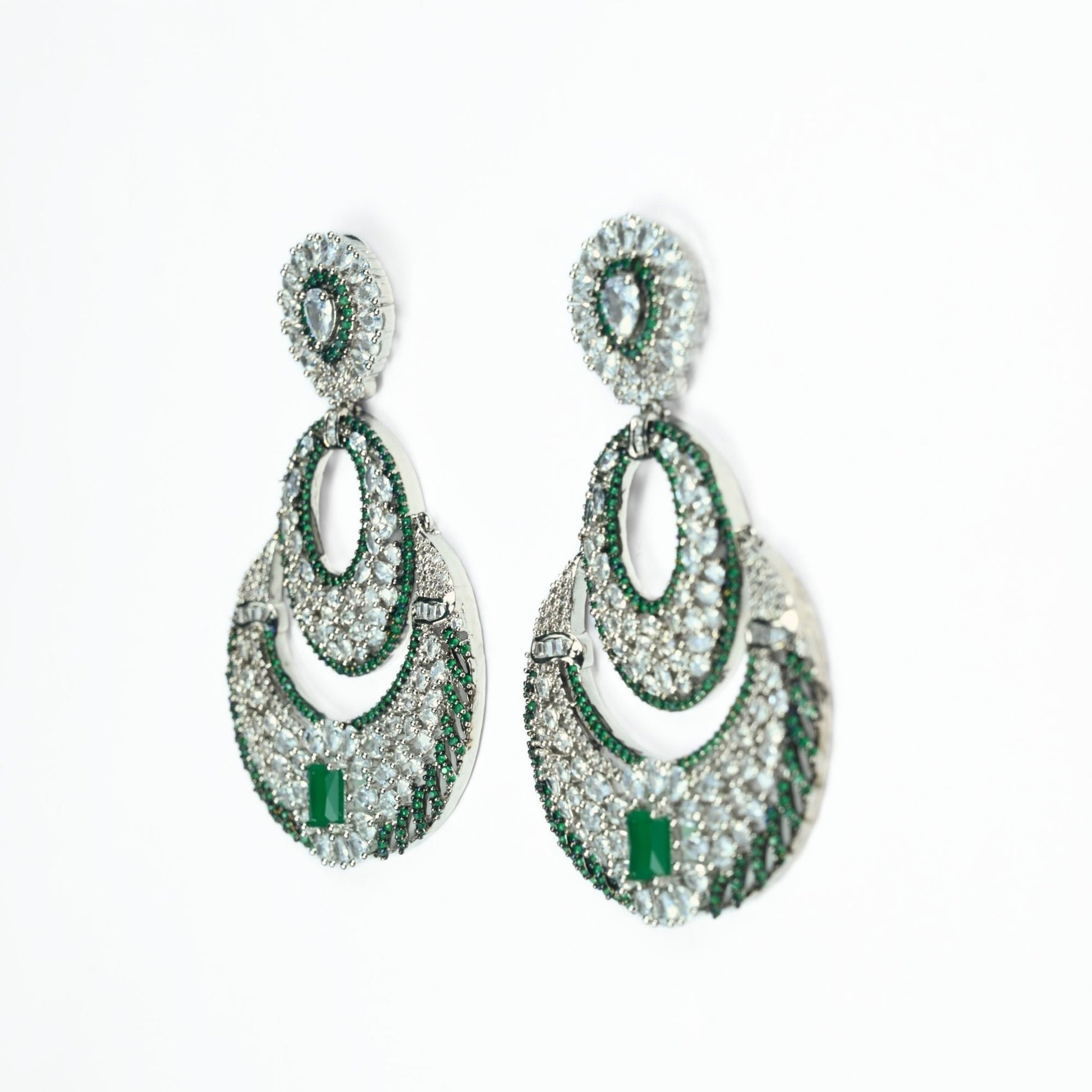 Earrings - Crimson Spark Earrings - Opal Touch