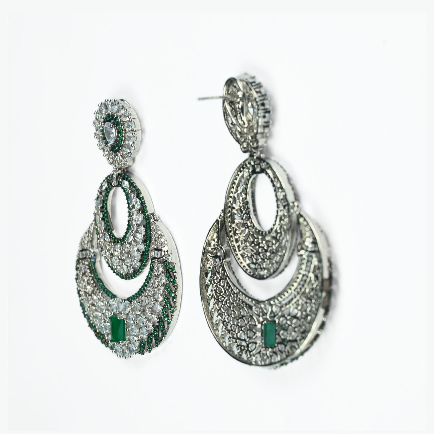 Earrings - Crimson Spark Earrings - Opal Touch