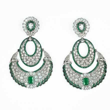 Earrings - Crimson Spark Earrings - Opal Touch