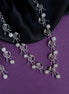 Necklace - Crimson Verdant Cascade Necklace - Opal Touch