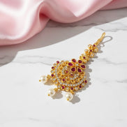 Crimson Whisper Gold Plated Tika - Opal Touch