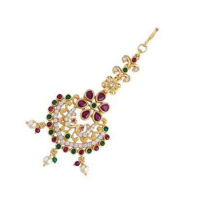 Crimson Whisper Gold Plated Tika - Opal Touch