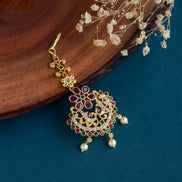 Opal Touch - Crimson Whisper Gold Plated Tika - Tika