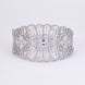 Bracelet - Crystal Cascade Rhodium Plated Bracelet - Opal Touch