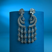 Crystal Dangle Chandelier Earrings - Opal Touch