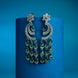 Crystal Dangle Chandelier Earrings - Opal Touch