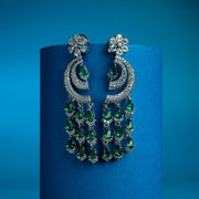Crystal Dangle Chandelier Earrings - Opal Touch