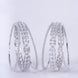 Opal Touch - Crystal Fancy Rhodium Bangles (Pack of 6) - Bangles