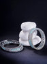 Opal Touch - Crystal Fancy Rhodium Bangles (Pack of 6) - Bangles