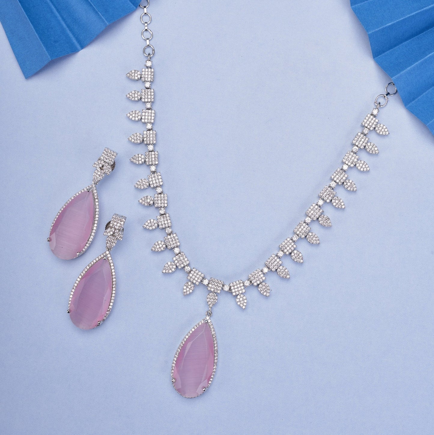 Opal Touch - Crystal Radiant Necklace - Necklace