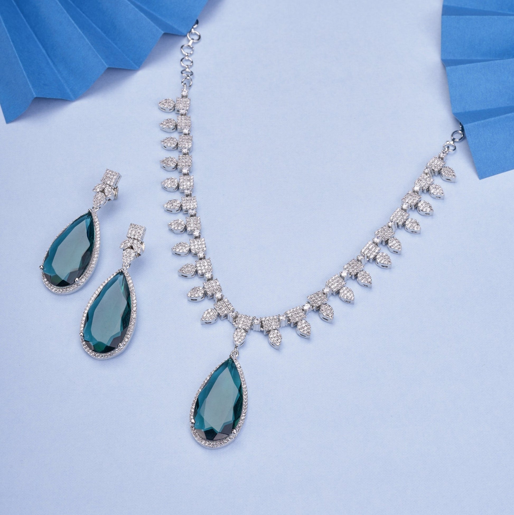 Opal Touch - Crystal Radiant Necklace - Necklace