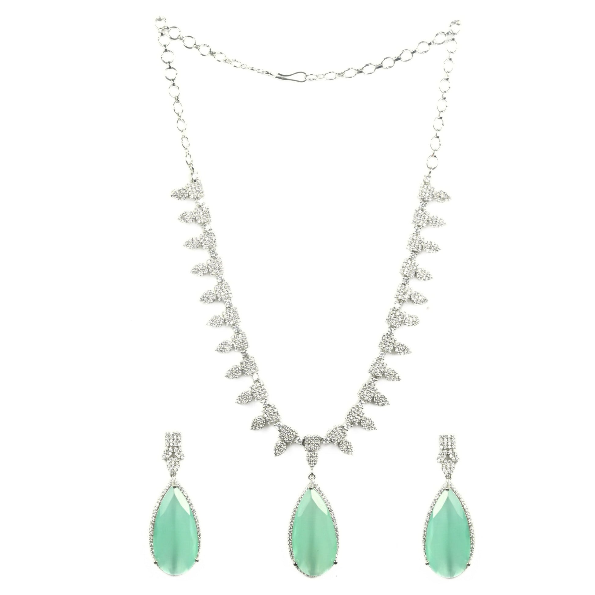 Crystal Radiant Necklace - Opal Touch