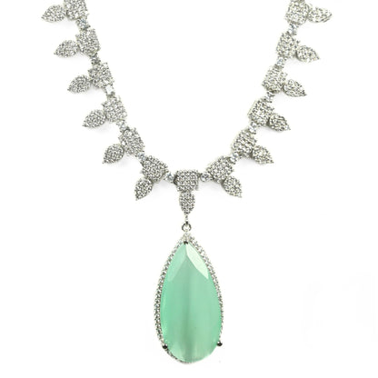 Crystal Radiant Necklace - Opal Touch