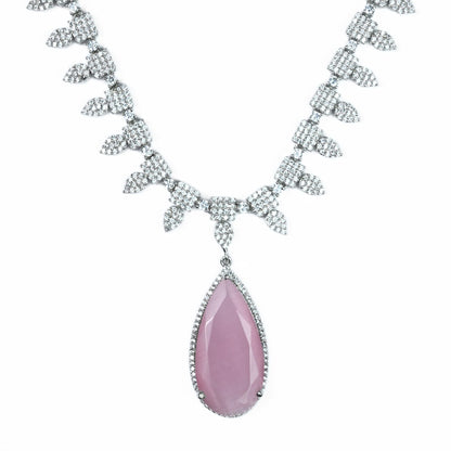 Crystal Radiant Necklace - Opal Touch