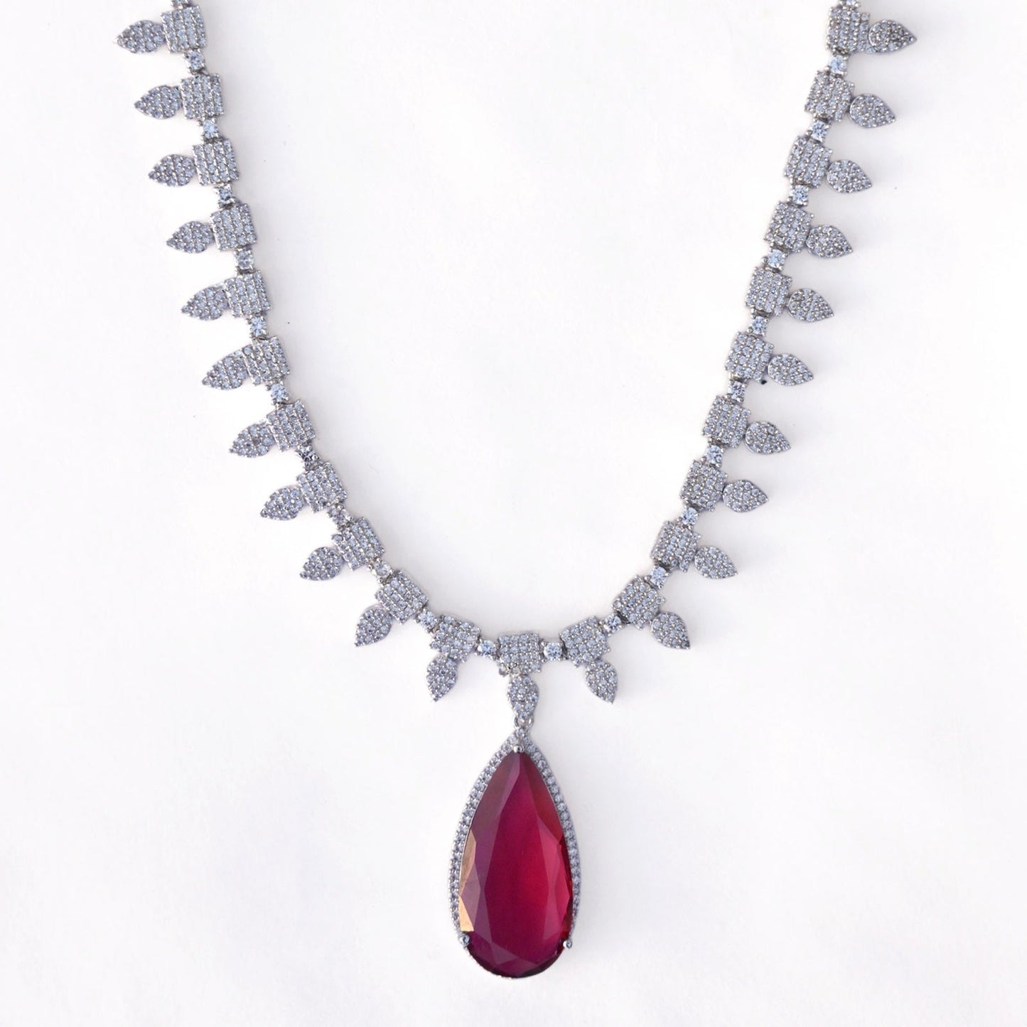 Crystal Radiant Necklace - Opal Touch