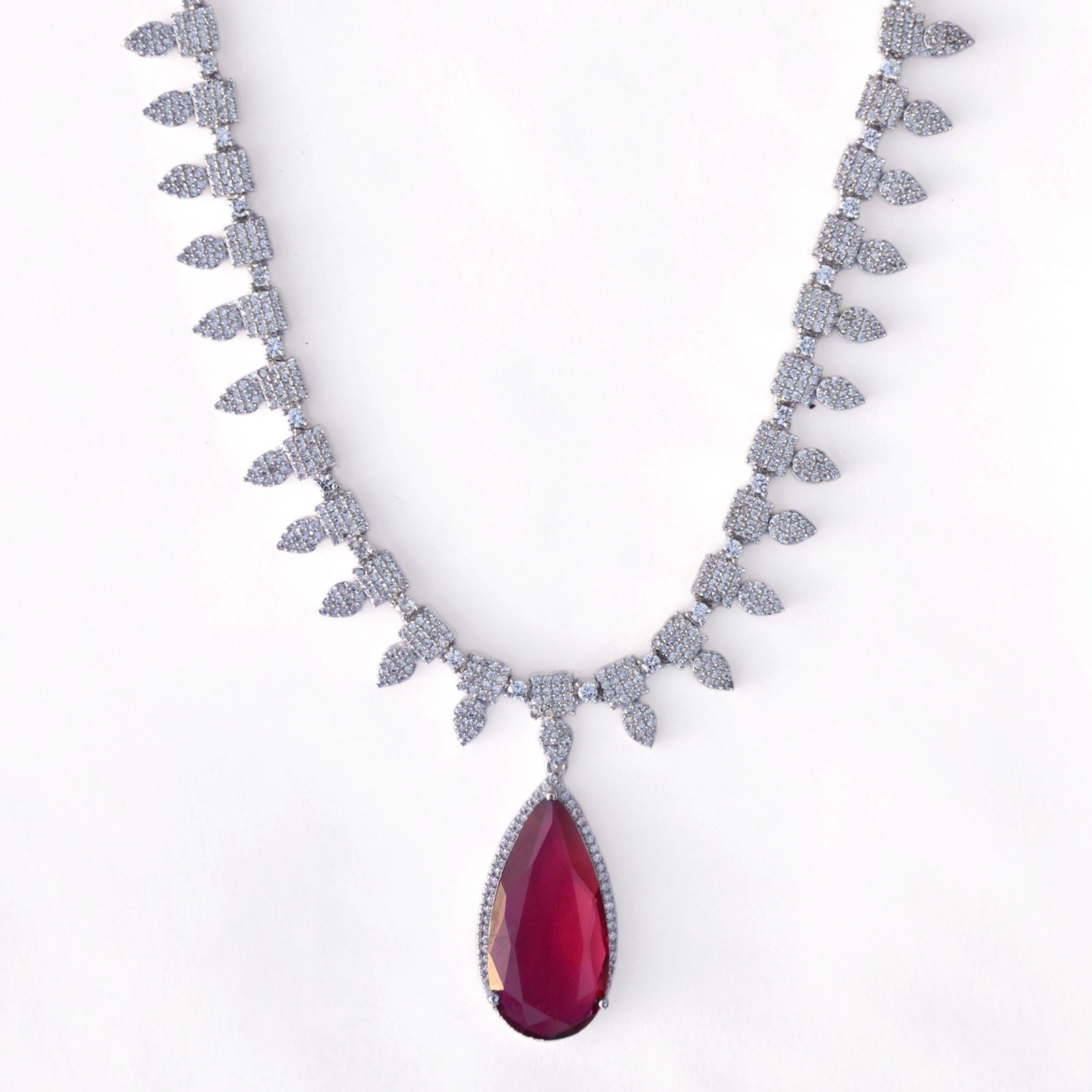 Crystal Radiant Necklace - Opal Touch