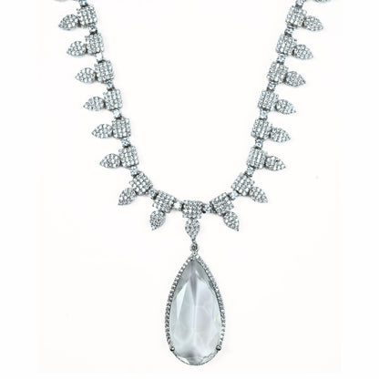Crystal Radiant Necklace - Opal Touch