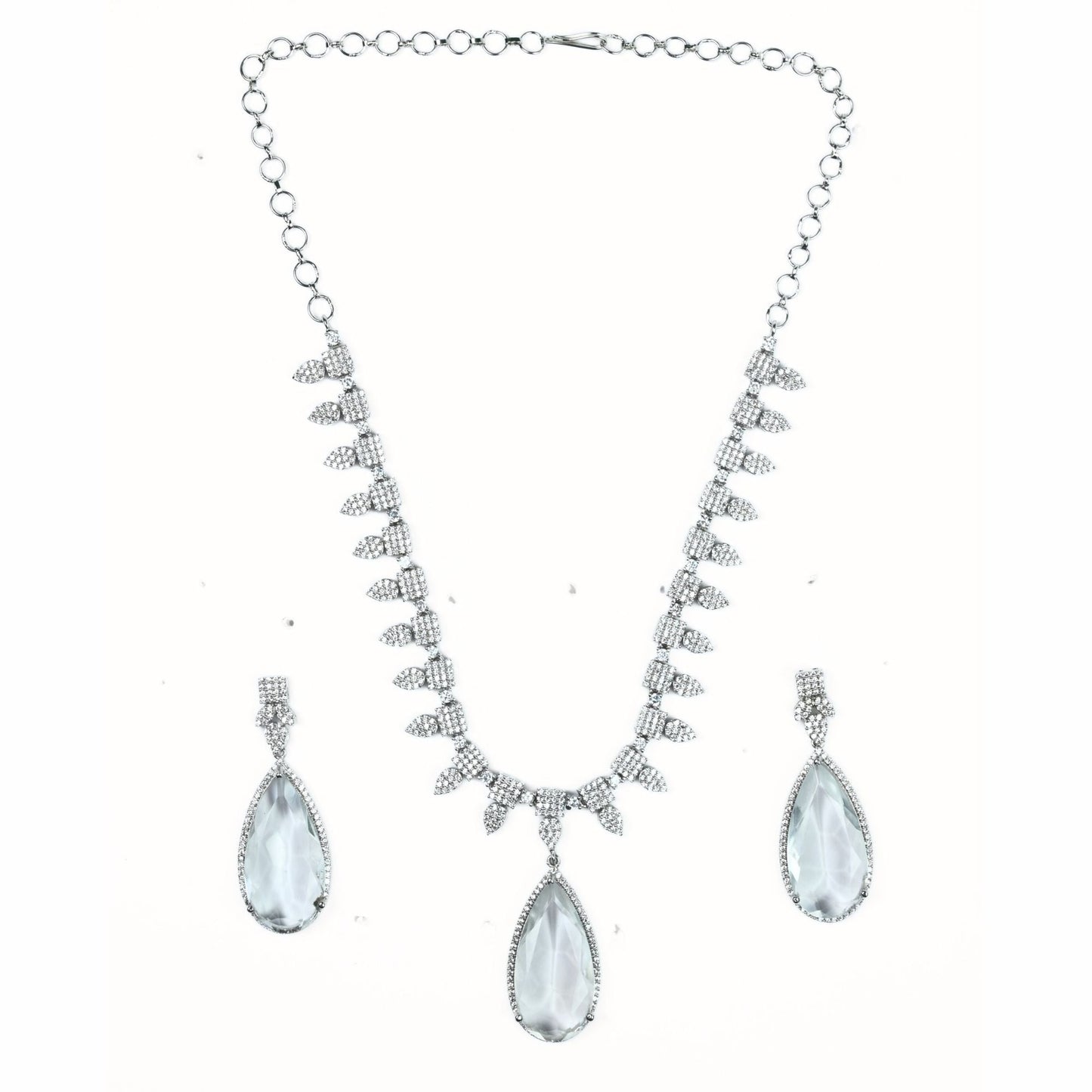Crystal Radiant Necklace - Opal Touch