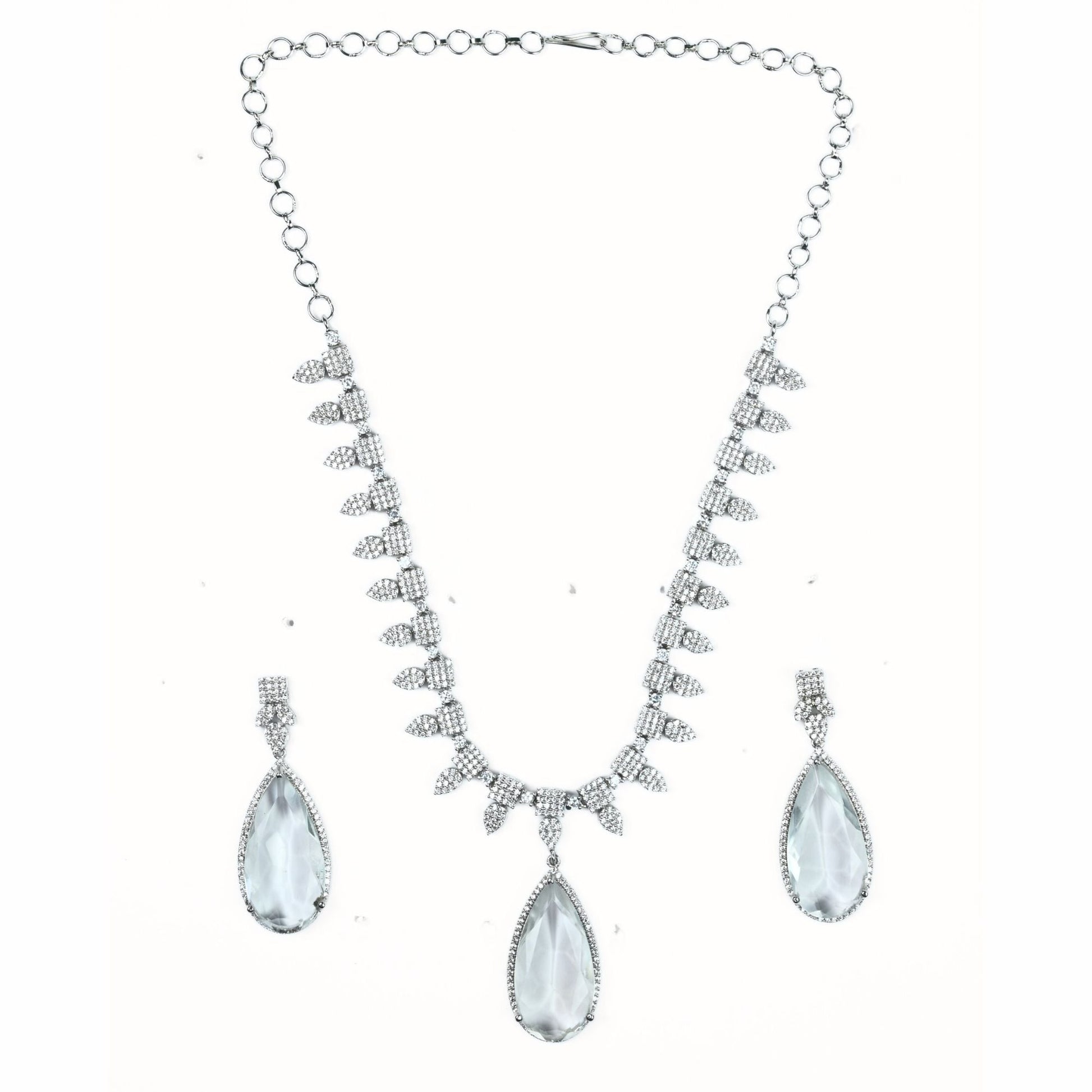 Crystal Radiant Necklace - Opal Touch
