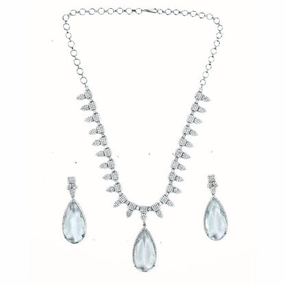 Crystal Radiant Necklace - Opal Touch