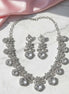 Crystal Red Charm Necklace - Opal Touch