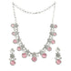 Crystal Red Charm Necklace - Opal Touch