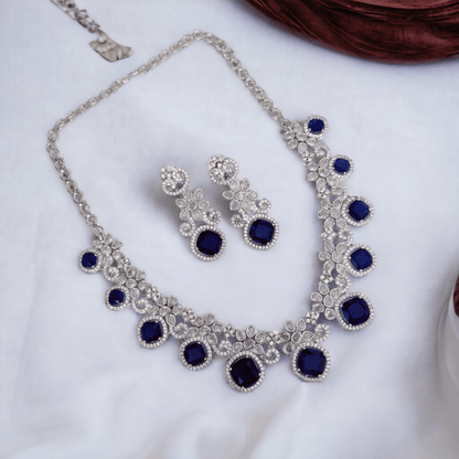 Opal Touch - Crystal Red Charm Necklace - Necklace