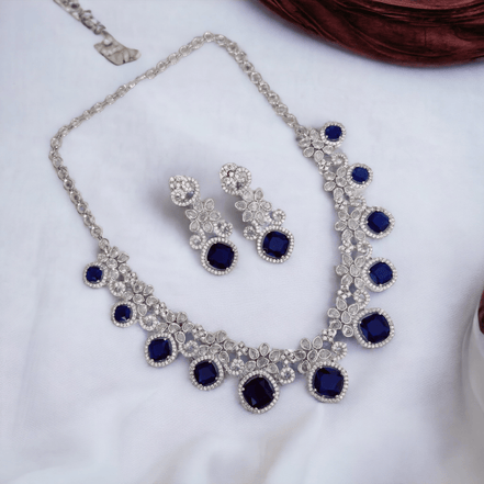 Opal Touch - Crystal Red Charm Necklace - Necklace