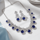 Crystal Red Charm Necklace - Opal Touch