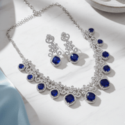 Crystal Red Charm Necklace - Opal Touch