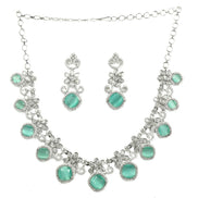 Crystal Red Charm Necklace - Opal Touch