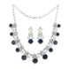 Crystal Red Charm Necklace - Opal Touch