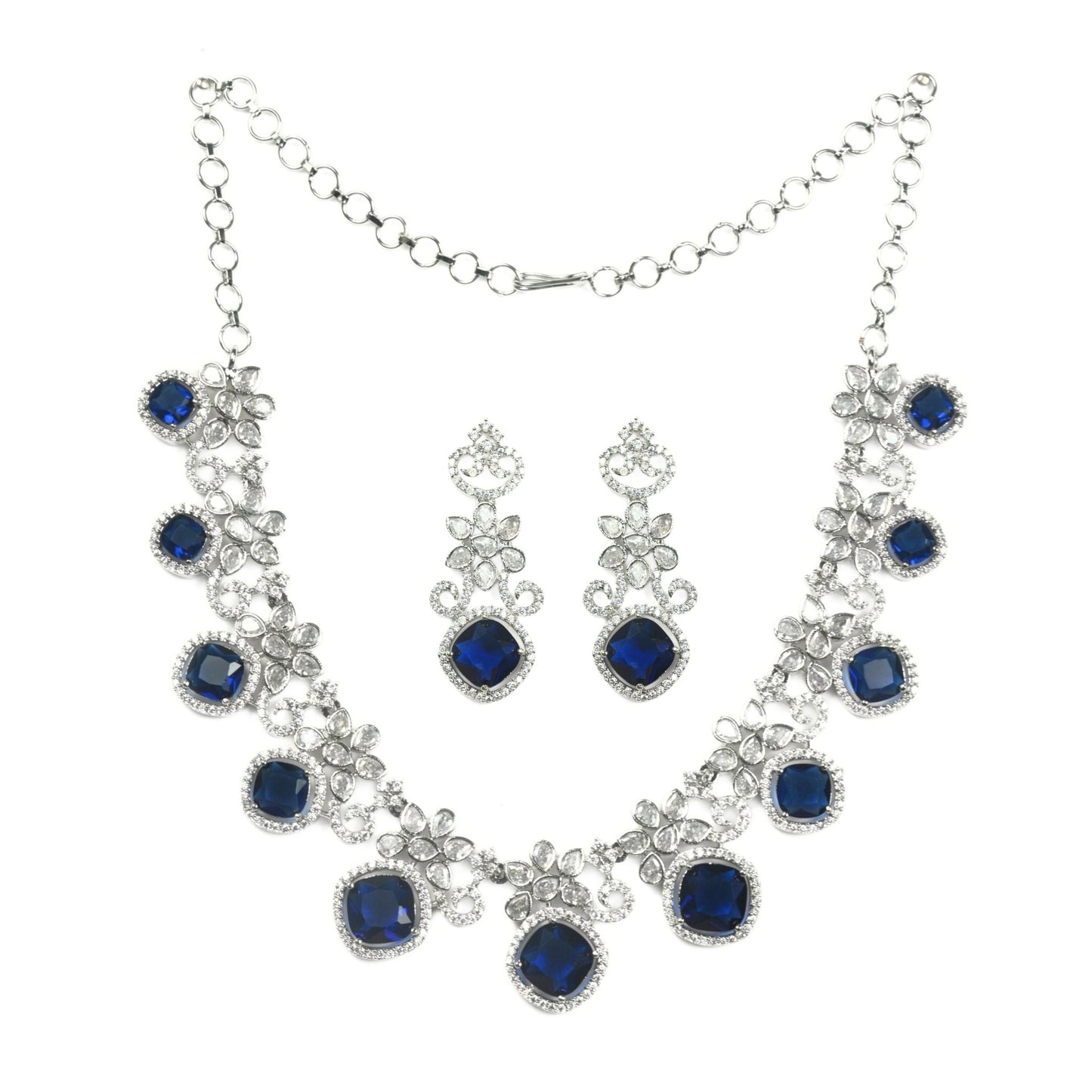 Crystal Red Charm Necklace - Opal Touch