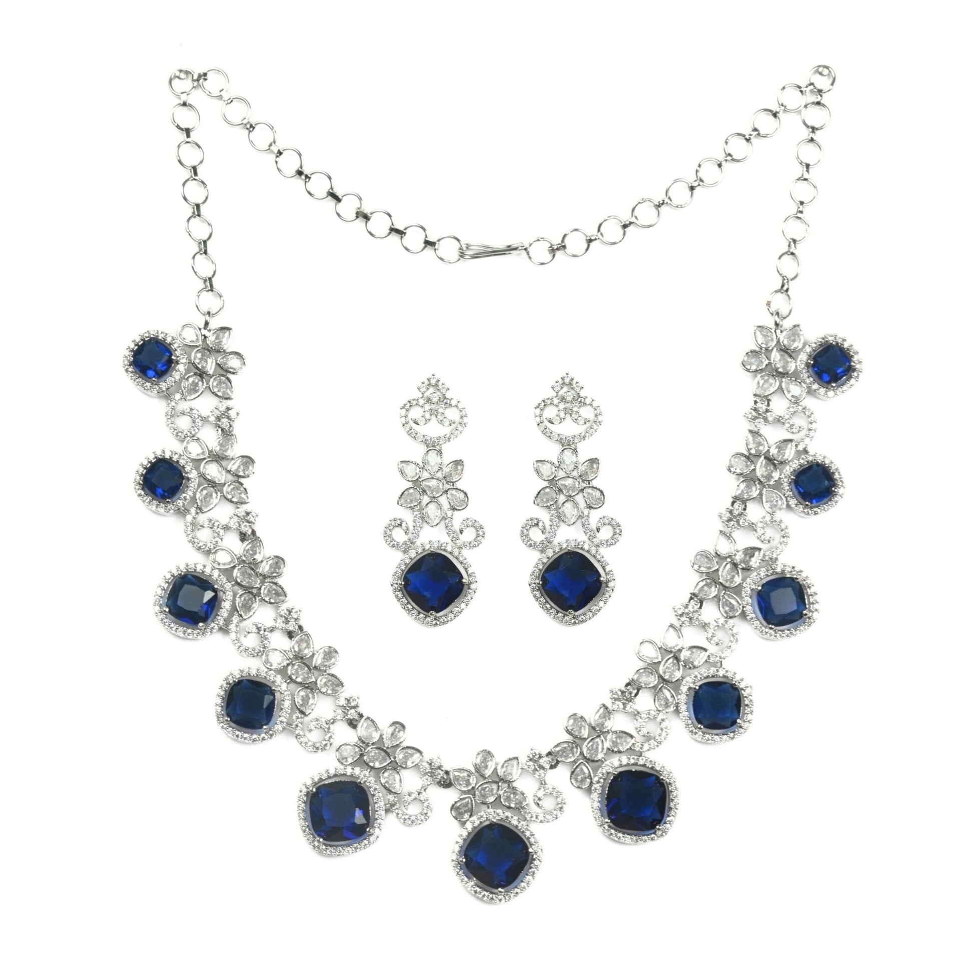 Crystal Red Charm Necklace - Opal Touch