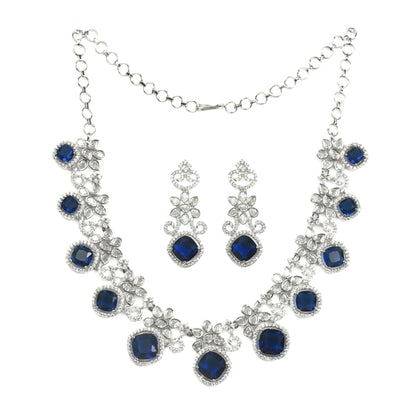 Crystal Red Charm Necklace - Opal Touch