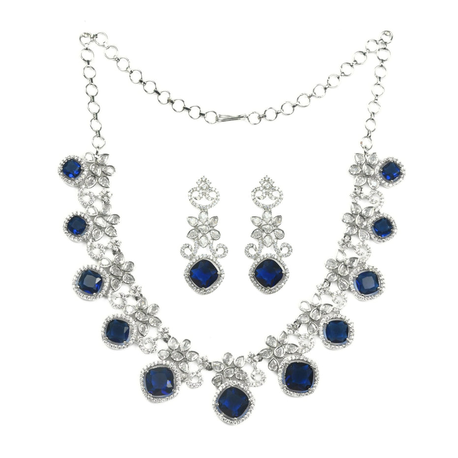 Crystal Red Charm Necklace - Opal Touch