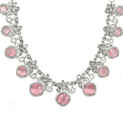 Crystal Red Charm Necklace - Opal Touch